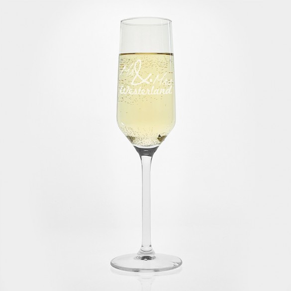Gepersonaliseerd glas | Champagneglas graveren