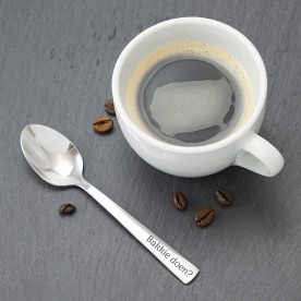 Gepersonaliseerd bestek | Koffielepel graveren