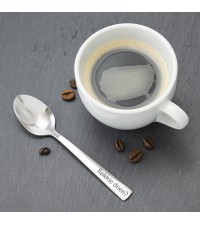 Gepersonaliseerd bestek | Koffielepel graveren - 13,2 cm