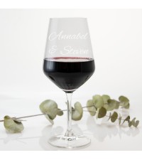 Gepersonaliseerd glas | Groot wijnglas graveren