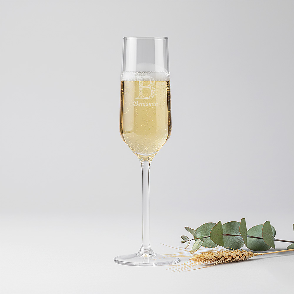 Champagneglas graveren Personalsurprise foto 1 | Gepersonaliseerde cadeaus Gepersonaliseerd champagneglas met gravure als uniek cadeau