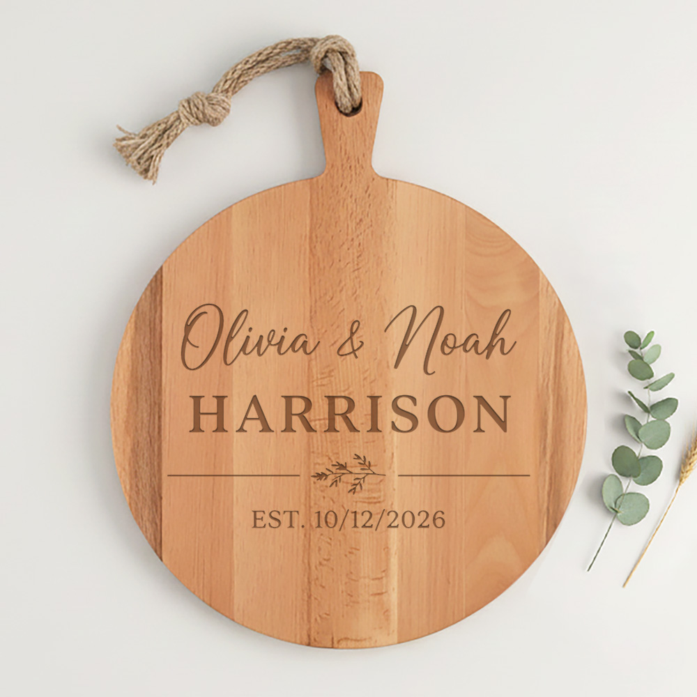 Gegraveerde kaasplank van PersonalSurprise