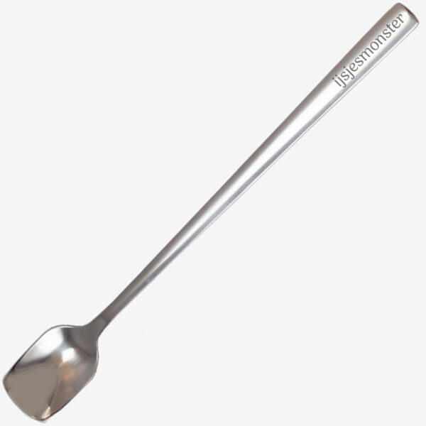 Sorbetlepel met gravure voor dessert