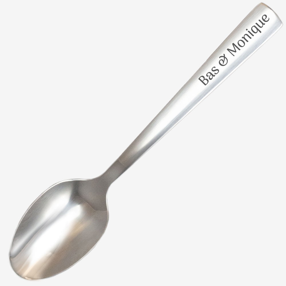 Tafellepel graveren huwelijk PersonalSurprise koppel | Gepersonaliseerde cadeaus Tafellepel met gravure voor koppel