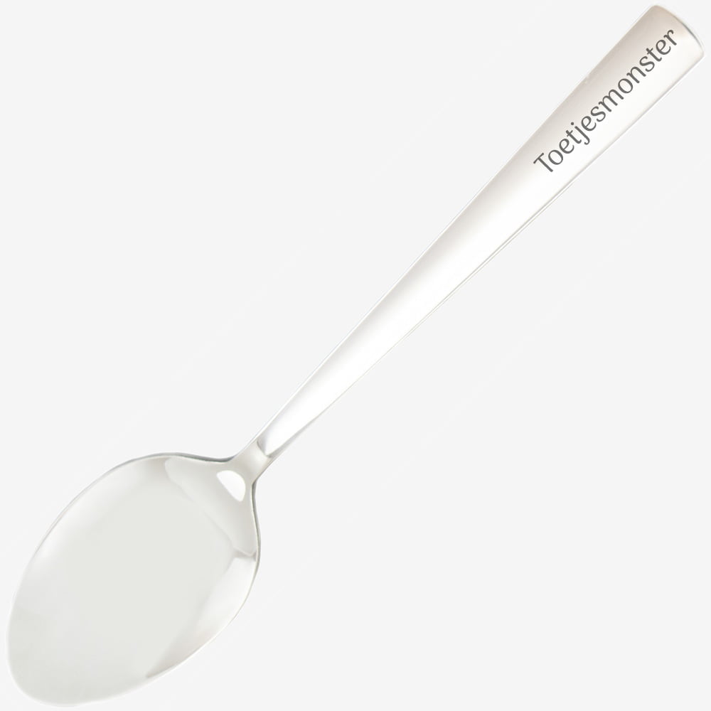 Dessertlepel graveren met gravure toetjes | Gepersonaliseerde cadeaus Dessertlepel met gravure voor toetjes