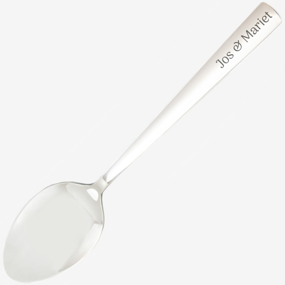 Dessertlepel graveren met gravure | Gepersonaliseerde cadeaus Gegraveerde dessertlepel