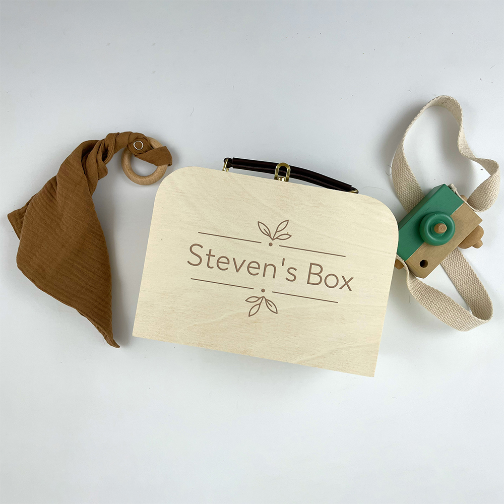 Speelkoffer graveren met naam Steven's Box