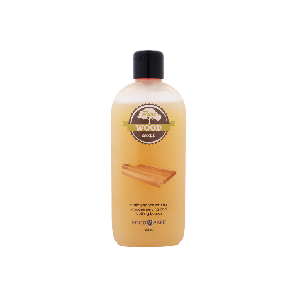 Pure Wood Wax - Snijplankenwas van 250 ml, voor een duurzame afwerking van houten snijplanken.