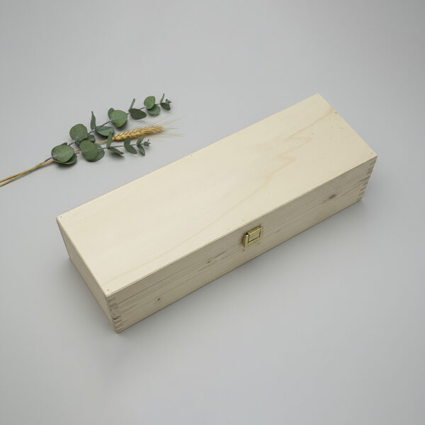 Wijnkist graveren en sluiting | 1 vak - Afbeelding 5