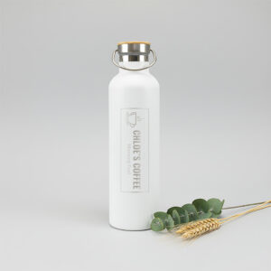 l: Gegraveerde thermosfles met naam – persoonlijk geschenk voor hem of haar